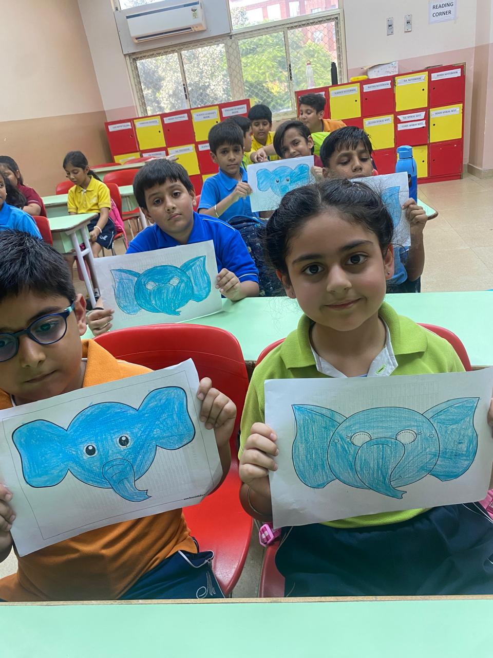 Grade 3 students at Mayoor School had a fun-filled day honouring the majestic beings! 